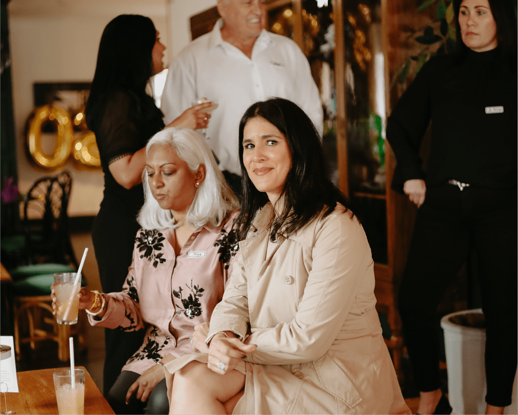 Guests celebrating